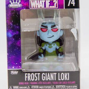 Frost Giant Loki Funko Minis Marvel Studios What If Figures (NIB)